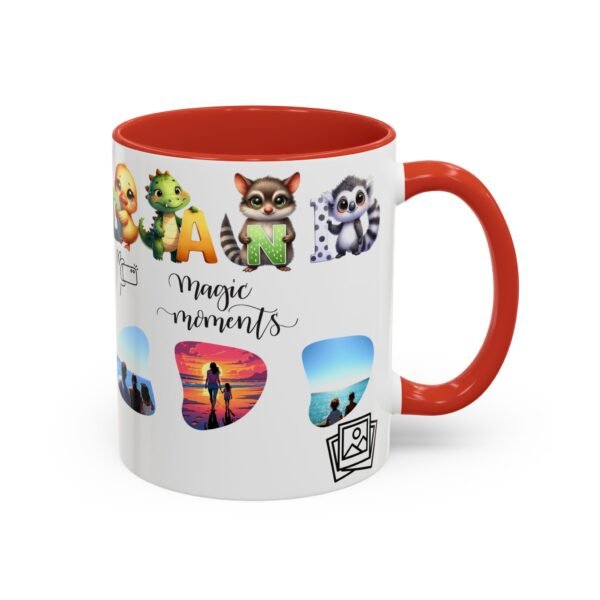 Personalized Moments Coffee Mug, Cute Animal Coffee Cup, Gift for Animal Lovers,  Drinkware, Fun Home Office Decor