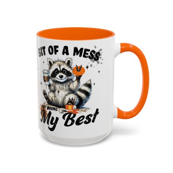 6977212699354664308_2048.jpeg Whimsical Raccoon Coffee Mug, Cute Animal Lover Gift, Funny Quote Coffee Cup, Fun Home Decor, Perfect for Birthdays and Holidays