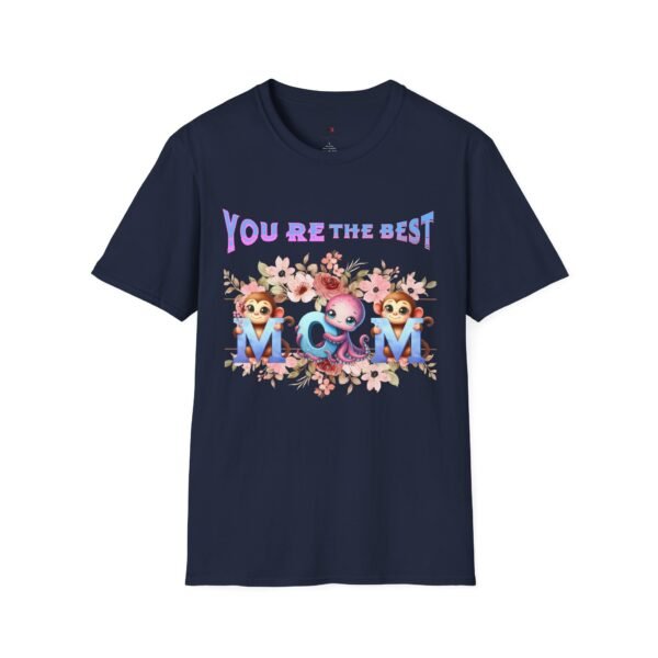 You’re the Best, Women Softstyle T-Shirt, Cute Animal Gift Tee, Birthday, Mother’s Day, Fun Casual Top, Funny Graphic Shirt
