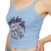 Aloha Surf Rider Women’s Tank Top – Tropical Beachwear, Summer Casual Outfit, Surf-Inspired Vacation Gift for Her