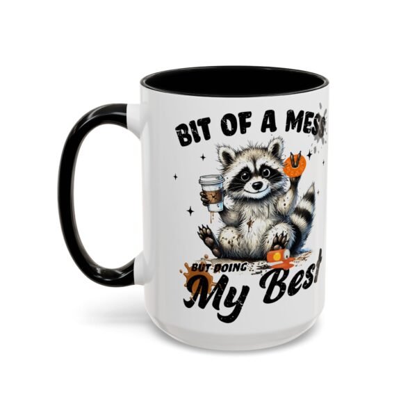 8409332999276124852_2048.jpeg Whimsical Raccoon Coffee Mug, Cute Animal Lover Gift, Funny Quote Coffee Cup, Fun Home Decor, Perfect for Birthdays and Holidays