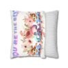 Colorful Mom' Pillowcase, Decorative Cushion Cover, Fun Mom's Room Decor, Cute Gift for Kids, Floral Animal Throw Pillow