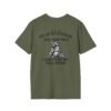 Funny Raccoon Tee, Unisex Softstyle T-Shirt, for Animal Lovers, Humorous Gift, Cute Graphic Shirt, Perfect for Casual Wear, Birthday Present