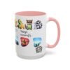 Personalized Moments Coffee Mug, Cute Animal Coffee Cup, Gift for Animal Lovers,  Drinkware, Fun Home Office Decor