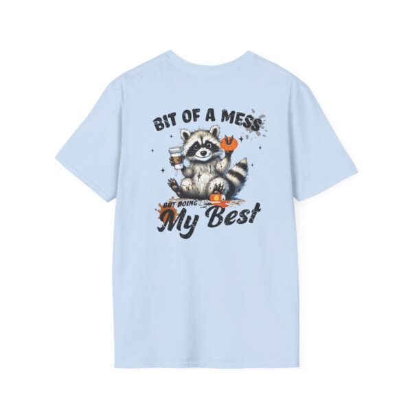 Whimsical Raccoon Graphic Tee - Funny Animal Lover T-Shirt, Gift for Friends, Casual Wear, Birthday Gift, Unisex Softstyle