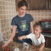 Awesome Mom Women Cotton Crew Tee,  Perfect Gift for Mother's Day, Birthdays, Fun Casual Wear, Family Gatherings, or Celebrations