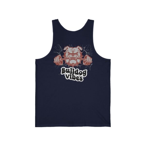 10023712251045176562_2048.jpeg Bulldog Vibes Men Jersey Tank, Casual Summer Wear, Workout Top, Dog Lover Gift, Beach Essential, Gym Tank