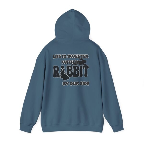 Cozy Rabbit-Themed Hoodie, Perfect Gift for Animal Lovers, Cute Sweatshirt for Pet Owners, Ideal for Birthdays, Easter, and Everyday Wear