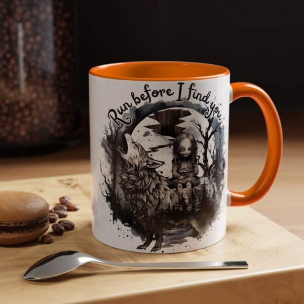 Mystical Accent Coffee Mug, Unique Gift, Tea Lovers, Home Decor, Spooky Vibes, Artistic Mug with Whimsical Design