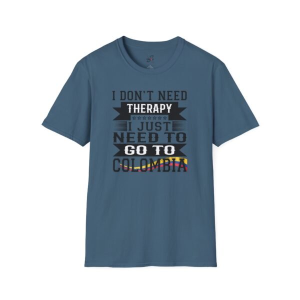10190362444403599343_2048.jpeg Colombia Therapy Quote T-Shirt, Funny Travel Shirt, Unisex Graphic Tee, Vacation Gift, Adventure Humor Top