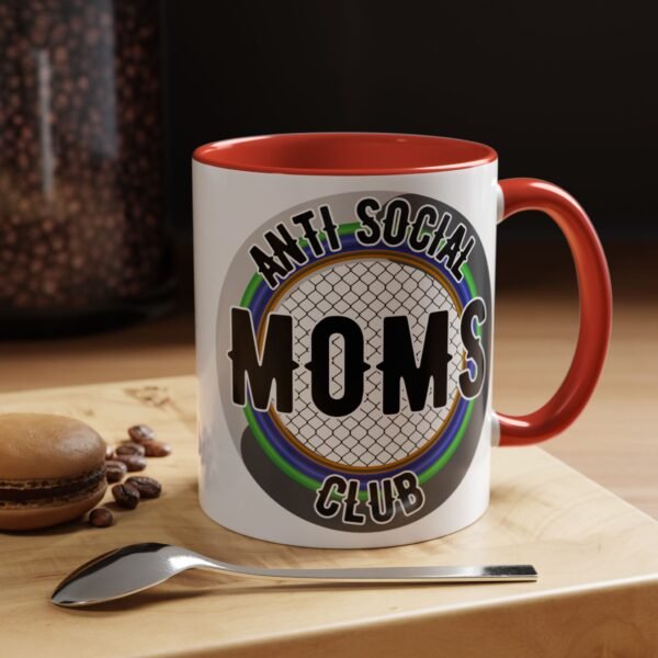Anti-Social Moms Coffee Mug, Unique Gift for Moms, Funny Mug for Mother’s Day, Birthday Gift, Coffee Lovers