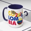 Colombia Soccer Accent Coffee Mug, 2026 World Cup Fan Gift, Sports Enthusiast Mug, Celebration Drinkware, Travel Souvenir