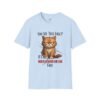 Big Funny Cat Face T-Shirt, Humorous Cat Lover Gift, Grumpy Cat Tee, Gift for Cat Owners, Birthday Apparel, Casual Wear