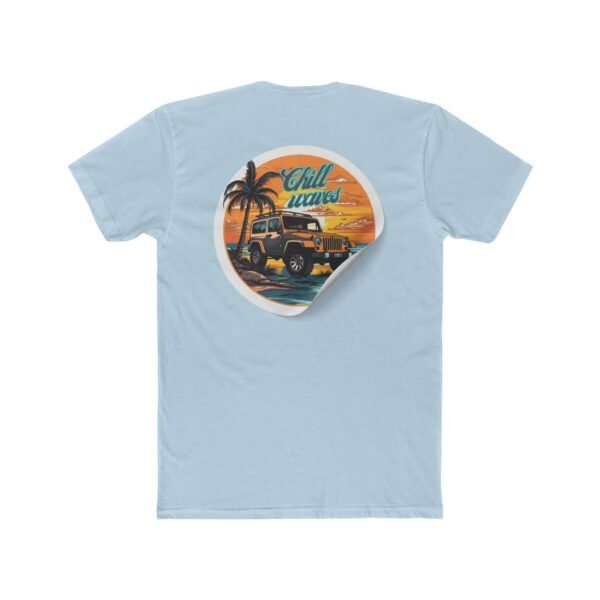 11073367606039522058_2048.jpeg Chill Vibes Unisex Cotton Crew Tee, Beach T-Shirt, Casual Wear, Summer Apparel, Gift for Him/Her, Vacation Top