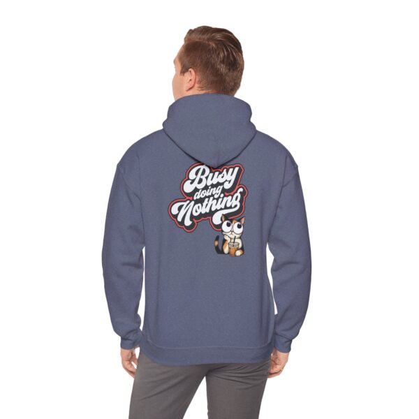 Busy Doing Nothing Hoodie, Unisex Sweatshirt for Relaxation, Cozy Gift for Work-from-Home, Lazy Days, Funny Gift Idea