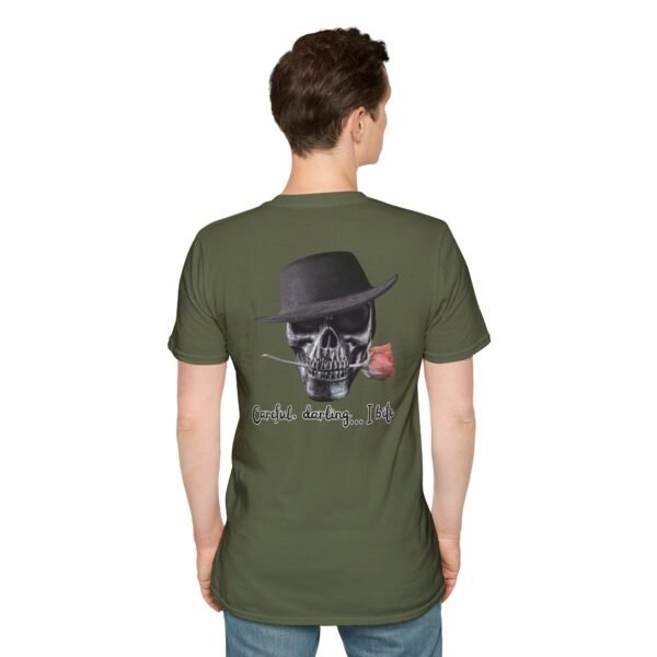 Personalized Skull Graphic Tee, Men T-Shirt, Halloween Outfit, Gift for Her, Alternative Fashion, Casual Wear