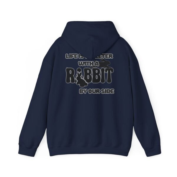 Cozy Rabbit-Themed Hoodie, Perfect Gift for Animal Lovers, Cute Sweatshirt for Pet Owners, Ideal for Birthdays, Easter, and Everyday Wear