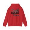 Cozy Rabbit-Themed Hoodie, Perfect Gift for Animal Lovers, Cute Sweatshirt for Pet Owners, Ideal for Birthdays, Easter, and Everyday Wear