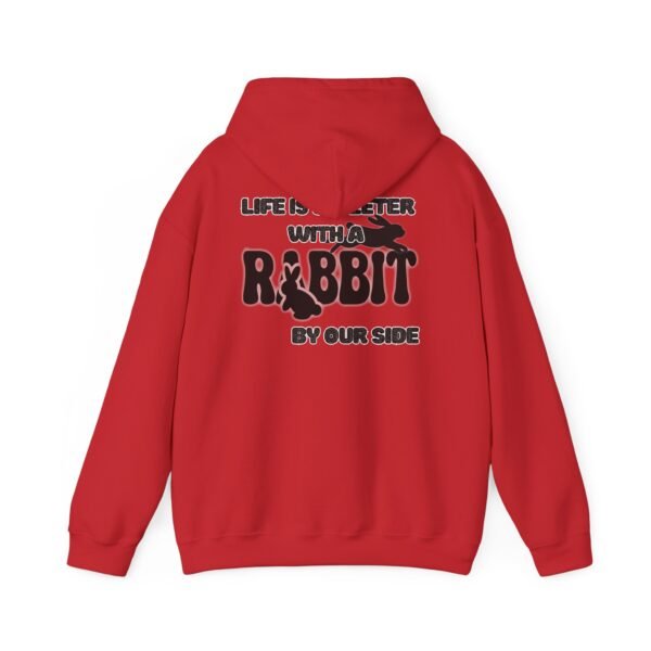 Cozy Rabbit-Themed Hoodie, Perfect Gift for Animal Lovers, Cute Sweatshirt for Pet Owners, Ideal for Birthdays, Easter, and Everyday Wear