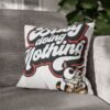 11219914702655033955_2048.jpeg Busy Doing Nothing Cat Pillowcase, Cozy Home Decor, Gift for Cat Lovers, Throw Pillow, Fun Typography Cushion Cover