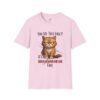 Big Funny Cat Face T-Shirt, Humorous Cat Lover Gift, Grumpy Cat Tee, Gift for Cat Owners, Birthday Apparel, Casual Wear