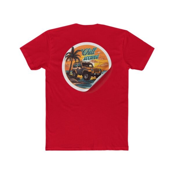 11488134532458819530_2048.jpeg Chill Vibes Unisex Cotton Crew Tee, Beach T-Shirt, Casual Wear, Summer Apparel, Gift for Him/Her, Vacation Top