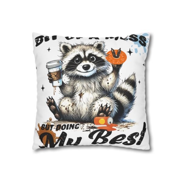 11735572058691531902_2048.jpeg Whimsical Raccoon Pillowcase, Cozy Home Decor, Perfect Gift for Animal Lovers, Fun Bedroom Accent, Unique Housewarming Gift