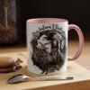 Mystical Accent Coffee Mug, Unique Gift, Tea Lovers, Home Decor, Spooky Vibes, Artistic Mug with Whimsical Design