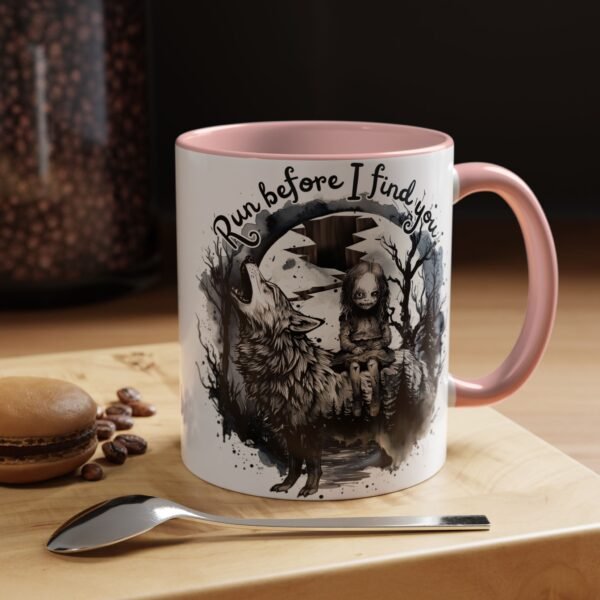 Mystical Accent Coffee Mug, Unique Gift, Tea Lovers, Home Decor, Spooky Vibes, Artistic Mug with Whimsical Design
