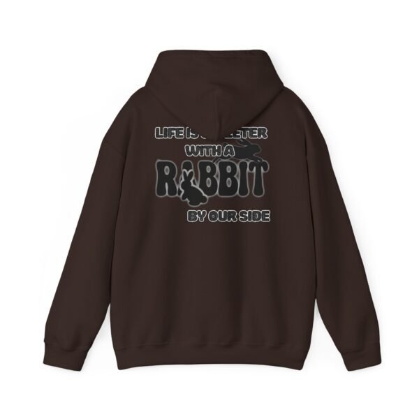 Cozy Rabbit-Themed Hoodie, Perfect Gift for Animal Lovers, Cute Sweatshirt for Pet Owners, Ideal for Birthdays, Easter, and Everyday Wear