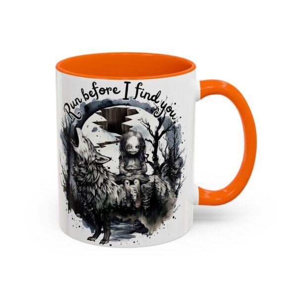 Mystical Accent Coffee Mug, Unique Gift, Tea Lovers, Home Decor, Spooky Vibes, Artistic Mug with Whimsical Design