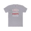 12297827519418297290_2048.jpeg Donut Finish Line Tee, Unisex Cotton Crew Shirt, Fun Running Gift, Fitness Apparel, Workout Tee, Motivational Running Shirt