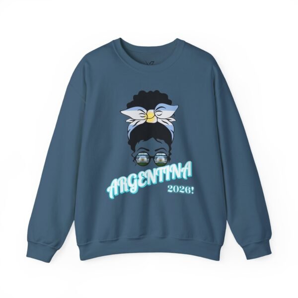 Argentina Graphic Crewneck Sweatshirt, Casual Style, Women Sweatshirt, Gift for Travelers, Trending Apparel, Everyday Fashion