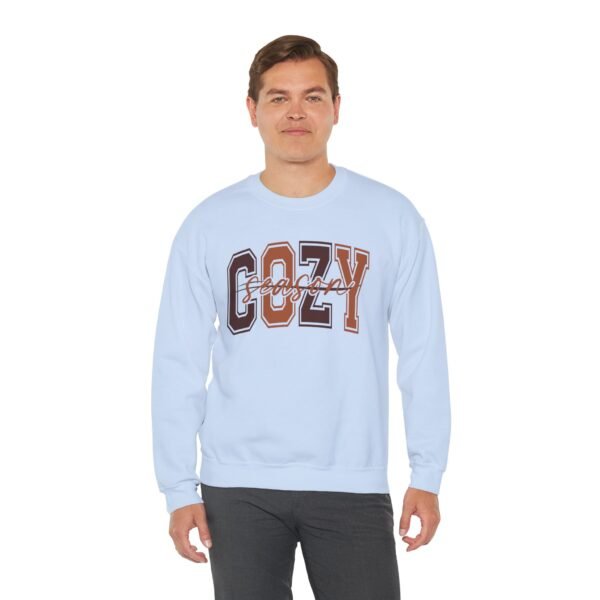 Cozy Sweatshirt with 'Cozy Season' Design, Unisex Crewneck, Perfect for Fall, Winter, Gift for Friends, Casual Wear