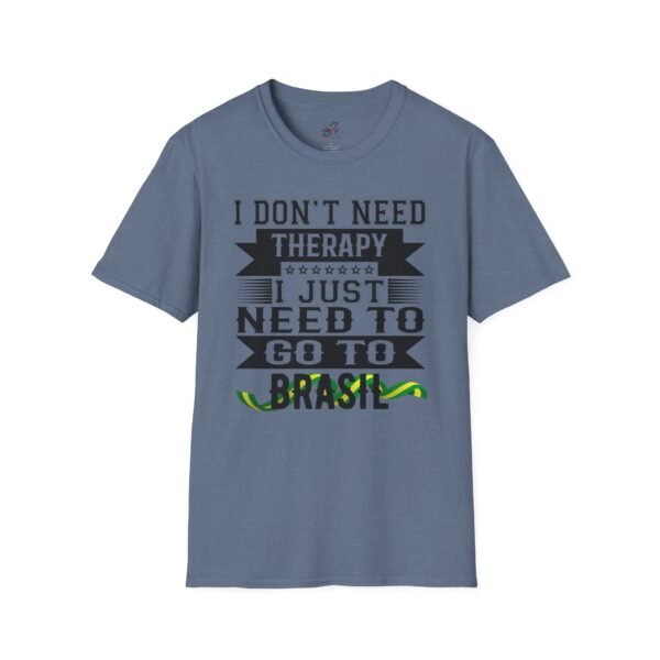 Brazil Therapy Unisex T-Shirt, Funny Travel Tee, Perfect Gift for Travelers, Vacation Shirt, Gift for Brazil Lovers