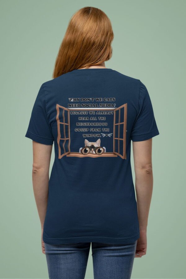 Whimsical Cat Tee, Funny Cat Lovers Shirt, Unisex Softstyle T-Shirt, Purrsonality Humor Gift, Pet Owner Appreciation