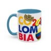 Colombia Soccer Accent Coffee Mug, 2026 World Cup Fan Gift, Sports Enthusiast Mug, Celebration Drinkware, Travel Souvenir
