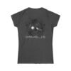 Personalized Women's Skull Graphic Tee, Perfect for Rock Fans, Casual Wear, Concerts, Halloween, An edgy style to express individuality