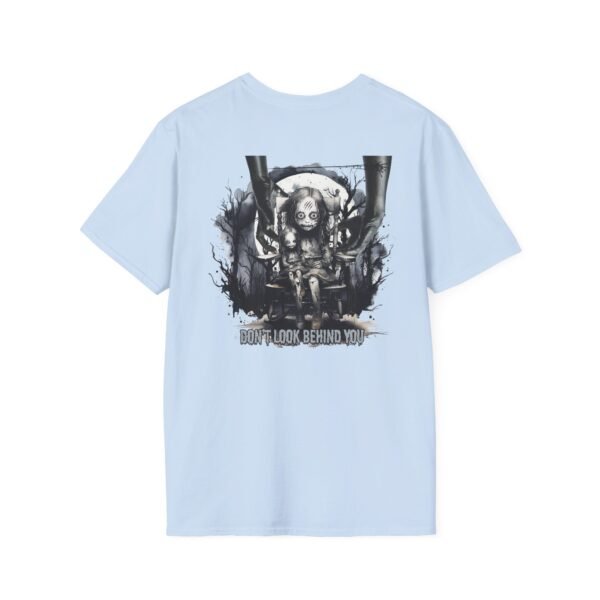 13513819642910765415_2048.jpeg Horror Graphic Tee - Unisex Softstyle T-Shirt, Halloween Shirt, Gifting Apparel, Casual Wear, Horror Lover's Gift, Trendy Outfit