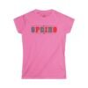 Spring Vibes Women's Softstyle Tee, Casual Wear, Gift for Spring, Comfortable Everyday Shirt, Perfect for Women, Seasonal Apparel