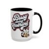 Funny Cat Coffee Mug,  Busy Doing Nothing, Gift for Cat Lovers, Office Mug, Cute Coffee Cup, Stress Relief Tea Mug