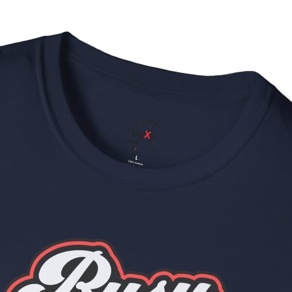 Busy Doing Nothing Unisex Softstyle T-Shirt,  Fun Graphic Tee for Relaxing Days, Gift for Lazy Days, Cute Cat Design