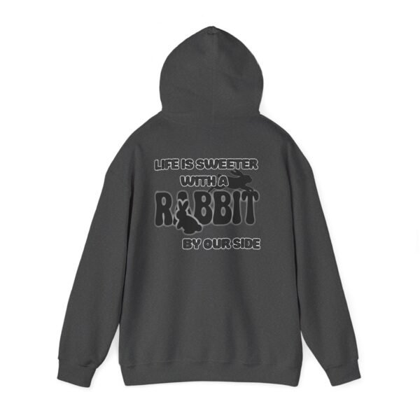 Cozy Rabbit-Themed Hoodie, Perfect Gift for Animal Lovers, Cute Sweatshirt for Pet Owners, Ideal for Birthdays, Easter, and Everyday Wear