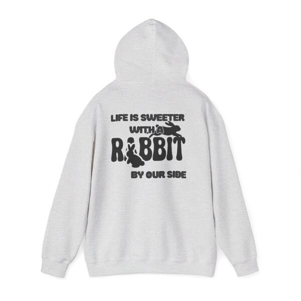 Cozy Rabbit-Themed Hoodie, Perfect Gift for Animal Lovers, Cute Sweatshirt for Pet Owners, Ideal for Birthdays, Easter, and Everyday Wear