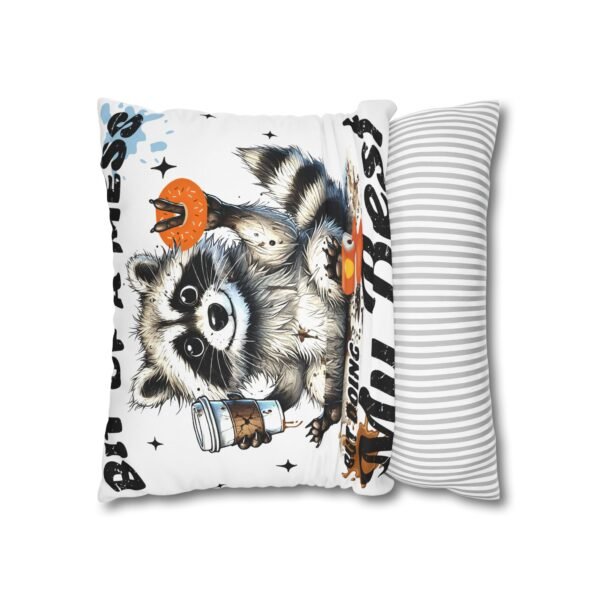 15729223078157291201_2048.jpeg Whimsical Raccoon Pillowcase, Cozy Home Decor, Perfect Gift for Animal Lovers, Fun Bedroom Accent, Unique Housewarming Gift