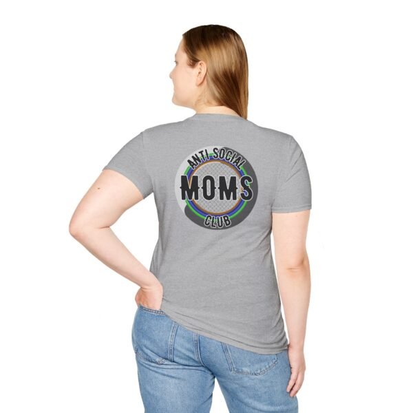 15783521428907215765_2048.jpeg Anti-Social Moms Club T-Shirt, Funny Tee for Moms, Women Softstyle Shirt, Mother's Day Gift, Casual Wear, Mom Life Apparel