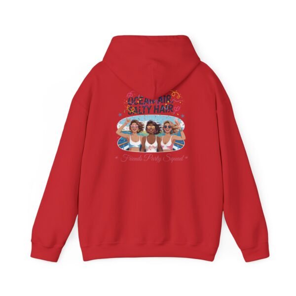 Ocean Air Salty Hair Women Sweatshirt, Beach Hoodie, Summer Layer, Vacation Gift, Coastal Style, Fun in the Sun Apparel