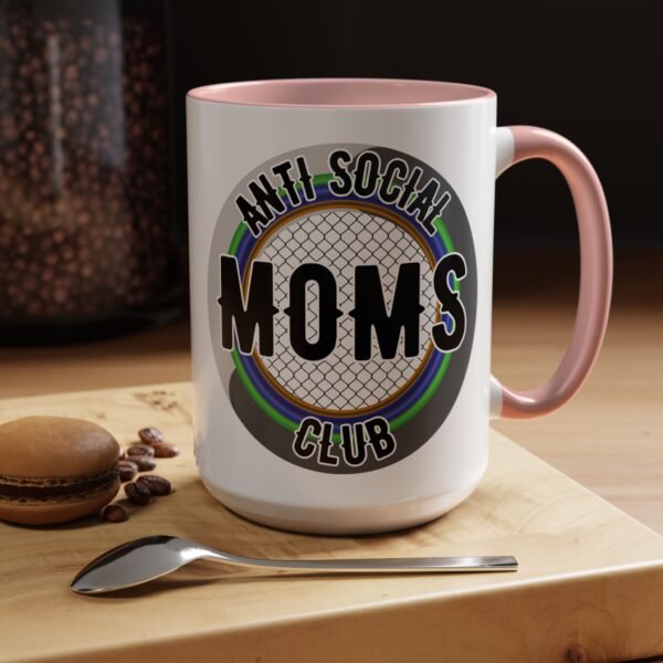 Anti-Social Moms Coffee Mug, Unique Gift for Moms, Funny Mug for Mother’s Day, Birthday Gift, Coffee Lovers