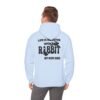 Cozy Rabbit-Themed Hoodie, Perfect Gift for Animal Lovers, Cute Sweatshirt for Pet Owners, Ideal for Birthdays, Easter, and Everyday Wear
