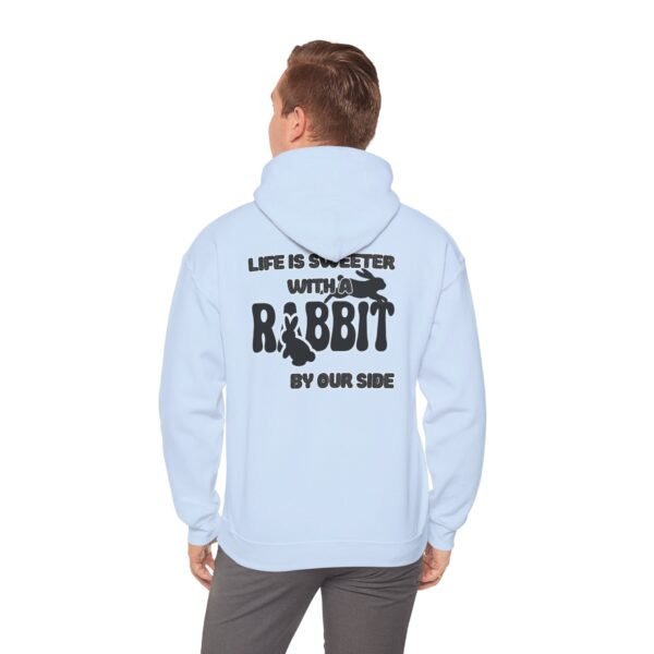 Cozy Rabbit-Themed Hoodie, Perfect Gift for Animal Lovers, Cute Sweatshirt for Pet Owners, Ideal for Birthdays, Easter, and Everyday Wear